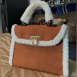 Nasty Gal Sherpa Lined Handbag